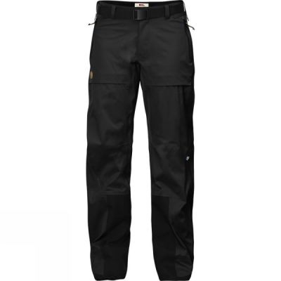 Pantalones Fjallraven Keb Eco-Shell Mujer - Negras - Chile YME079314